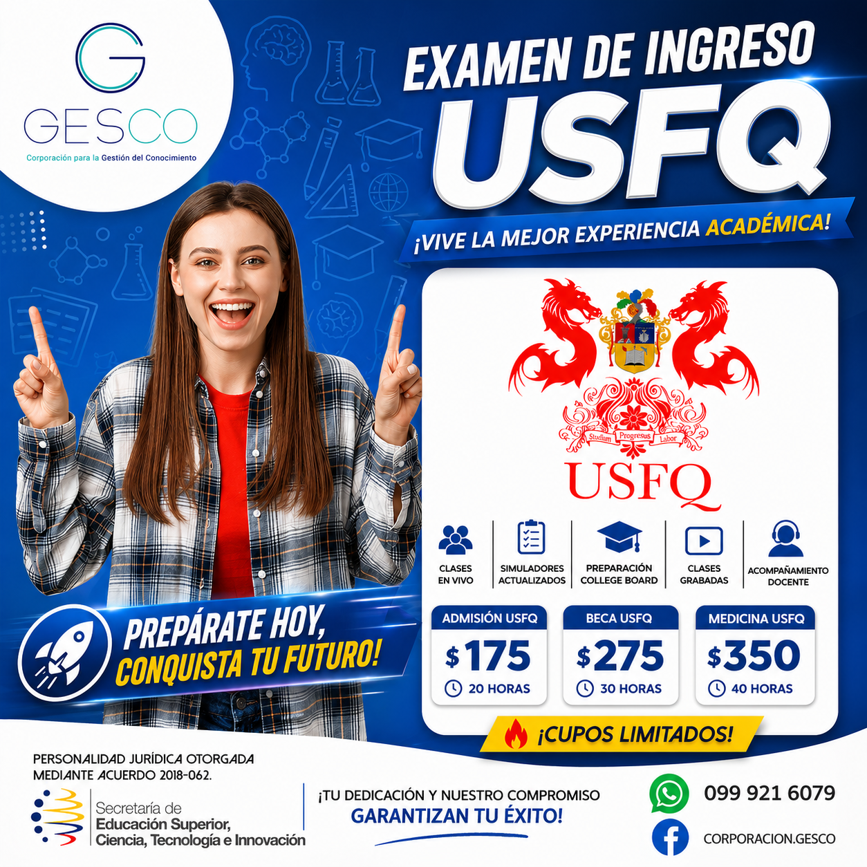EXAMEN DE INGRESO USFQ