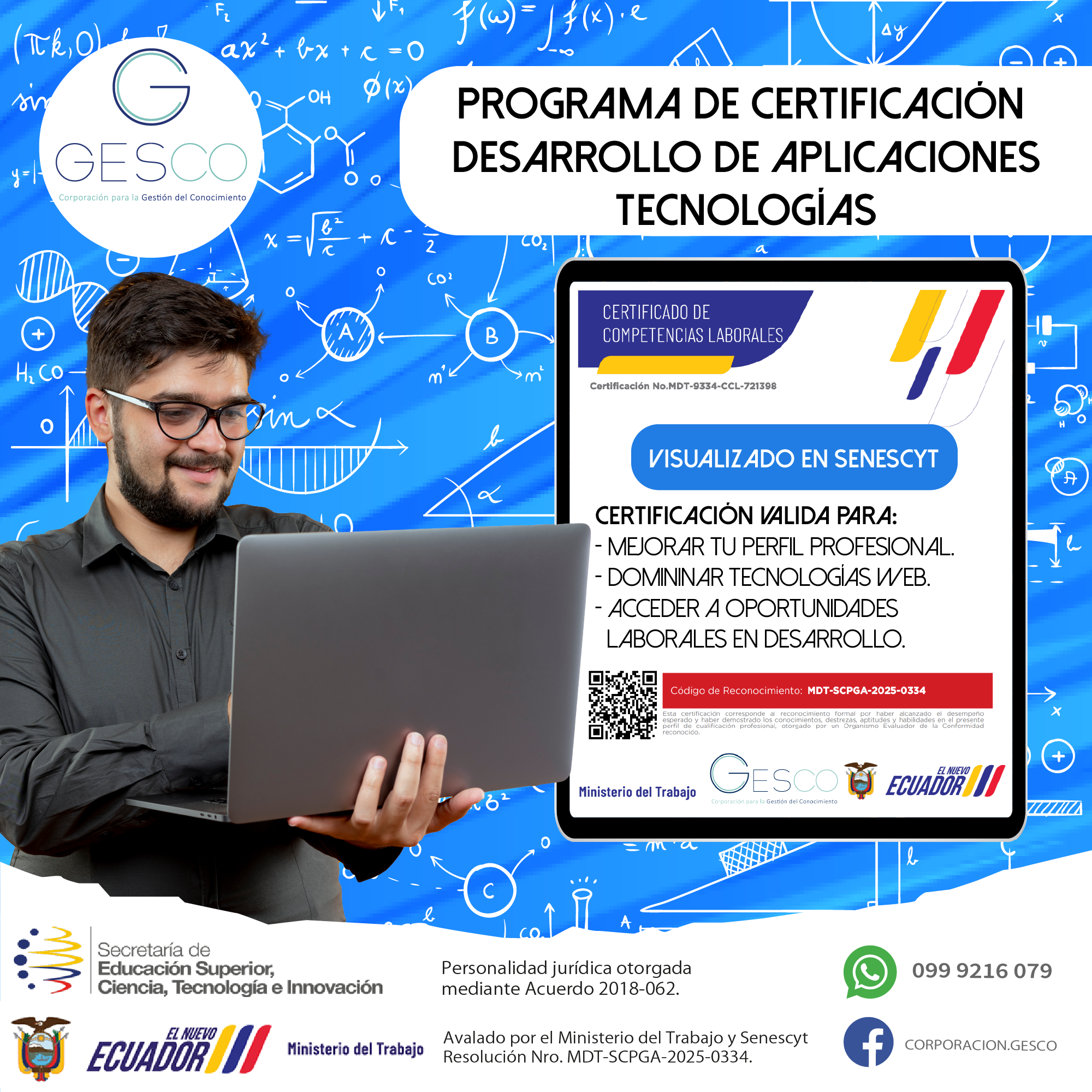 DESARROLLO DE APLICACIONES CON TECNOLOGÍAS WEB